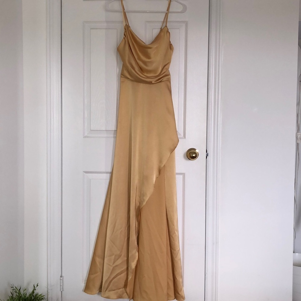 Luxxel Yellow Maxi Dress